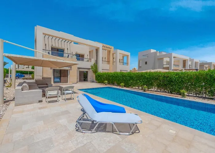 Joubal Lagoon Ii 4-bedroom With Private Pool & Lagoon Views * Hurgada