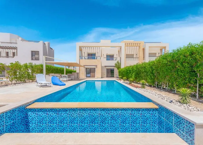 Villa Joubal Lagoon Ii 4-bedroom With Private Pool & Lagoon Views Hurgada